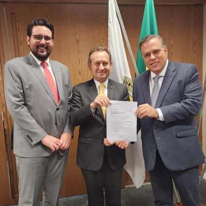 Paulo Abi-Ackel visita o TJMG e refor&ccedil;a di&aacute;logo institucional com o presidente Corr&ecirc;a Junior