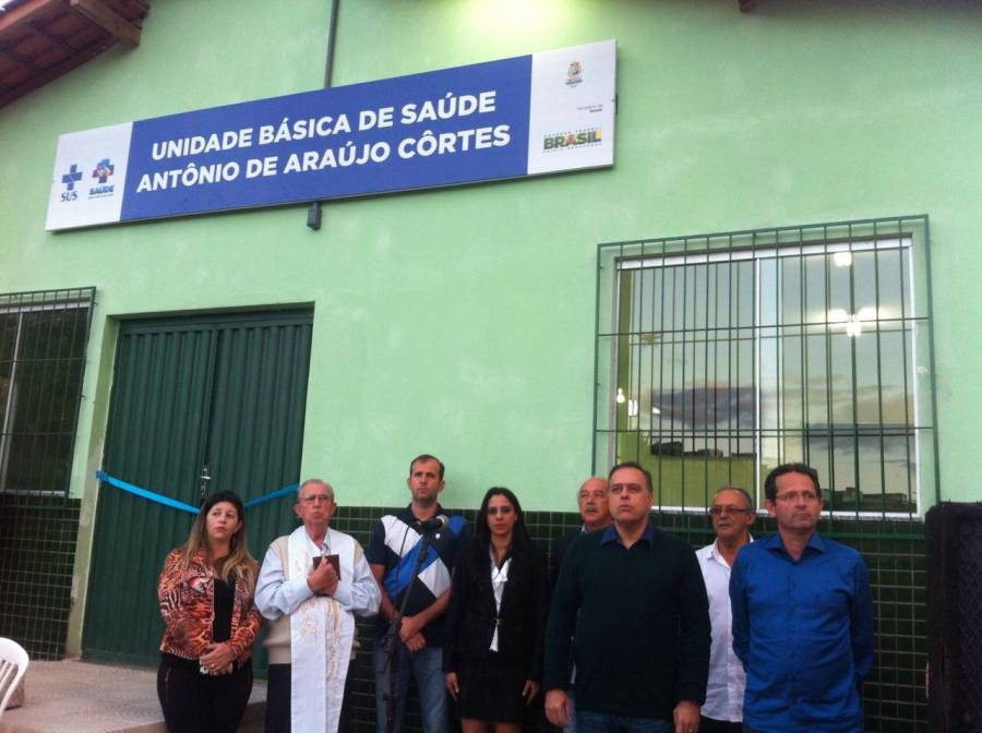 01/07/2016 - Inauguração de Unidade Básica de Saúde em Caratinga