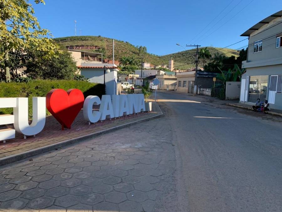 entrada da cidade de Caiana