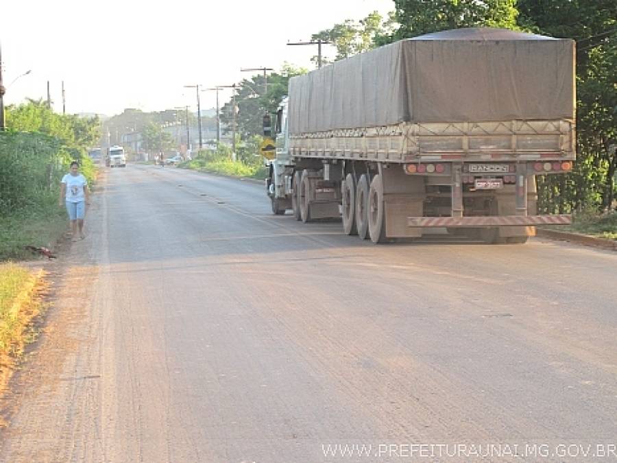 Trecho da rodovia MG-188, em Unaí, será duplicado; edital já foi lançado pela prefeitura