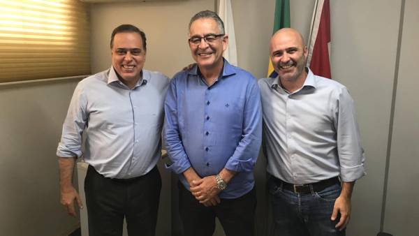 Visita ao prefeito de Lagoa Santa, Rogério Avelar